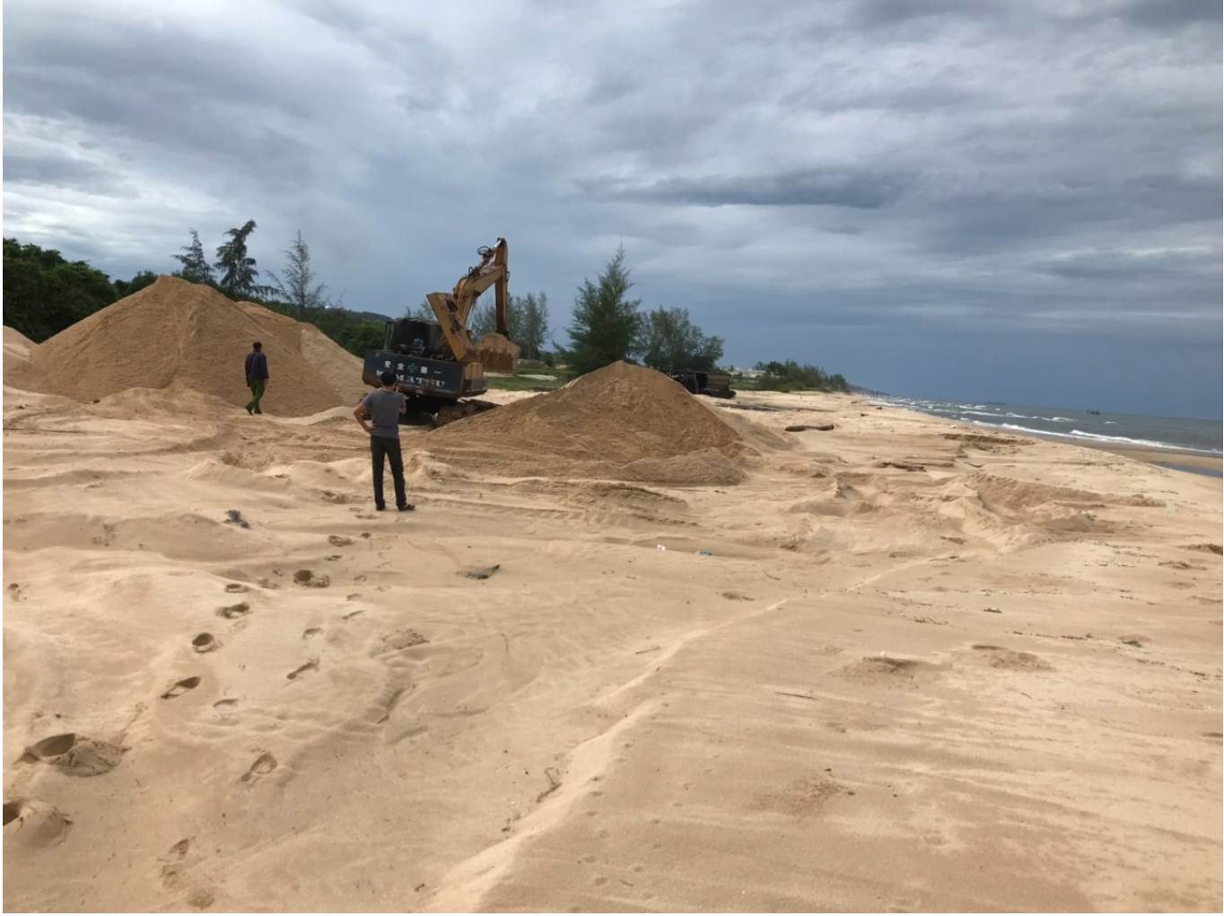 Những tín hiệu tốt về việc thí điểm dùng cát biển làm vật liệu thi công cao tốc